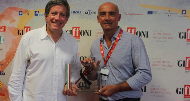Riccardo Rossi vince il Premio Cinecibo al Festival di Giffoni