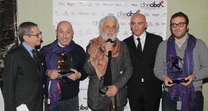 Cinecibo Award 2013 a Giovanni Veronesi e Alessio Maria Federici: a Roma consegna i premi il presidente Michele Placido