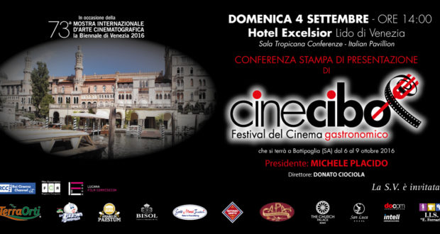 Conferenza stampa di presentazione della quinta edizione di Cinecibo Festival
