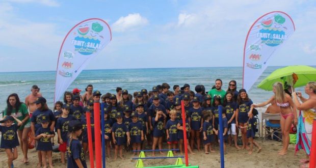 La capitale il 16 giugno lancia Fruit&Salad on the beach 2017