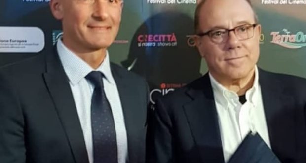 Carlo Verdone e Teresa Razzauti a Cinecittà per la nuova MasterClass di Cinecibo
